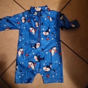 💲Baby 6-9month Full Body Bathing Suit